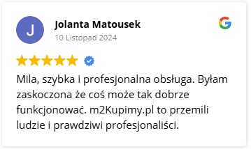 Opinia o skupie mieszkania w m2Kupimy